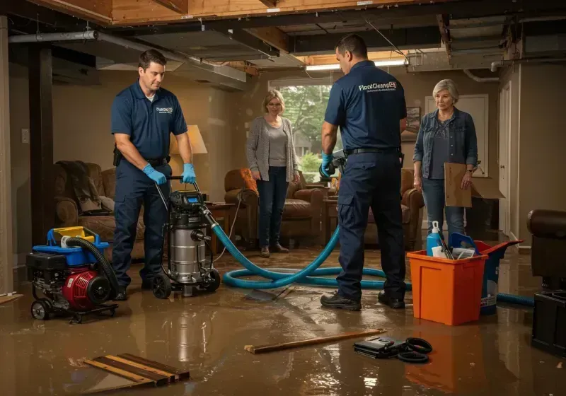 Basement Water Extraction and Removal Techniques process in Hillsboro Beach, FL